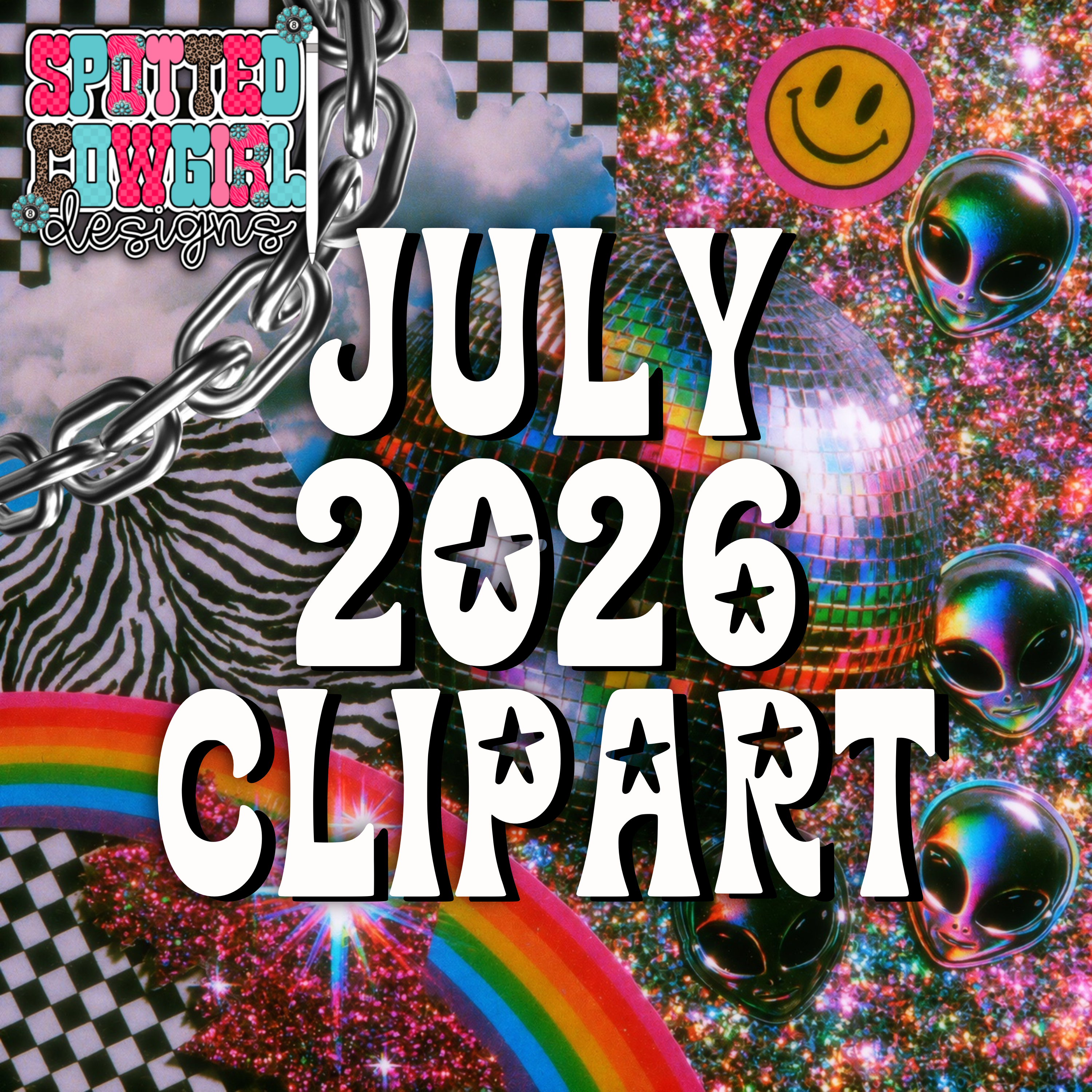 JULY 2026 CLIPART