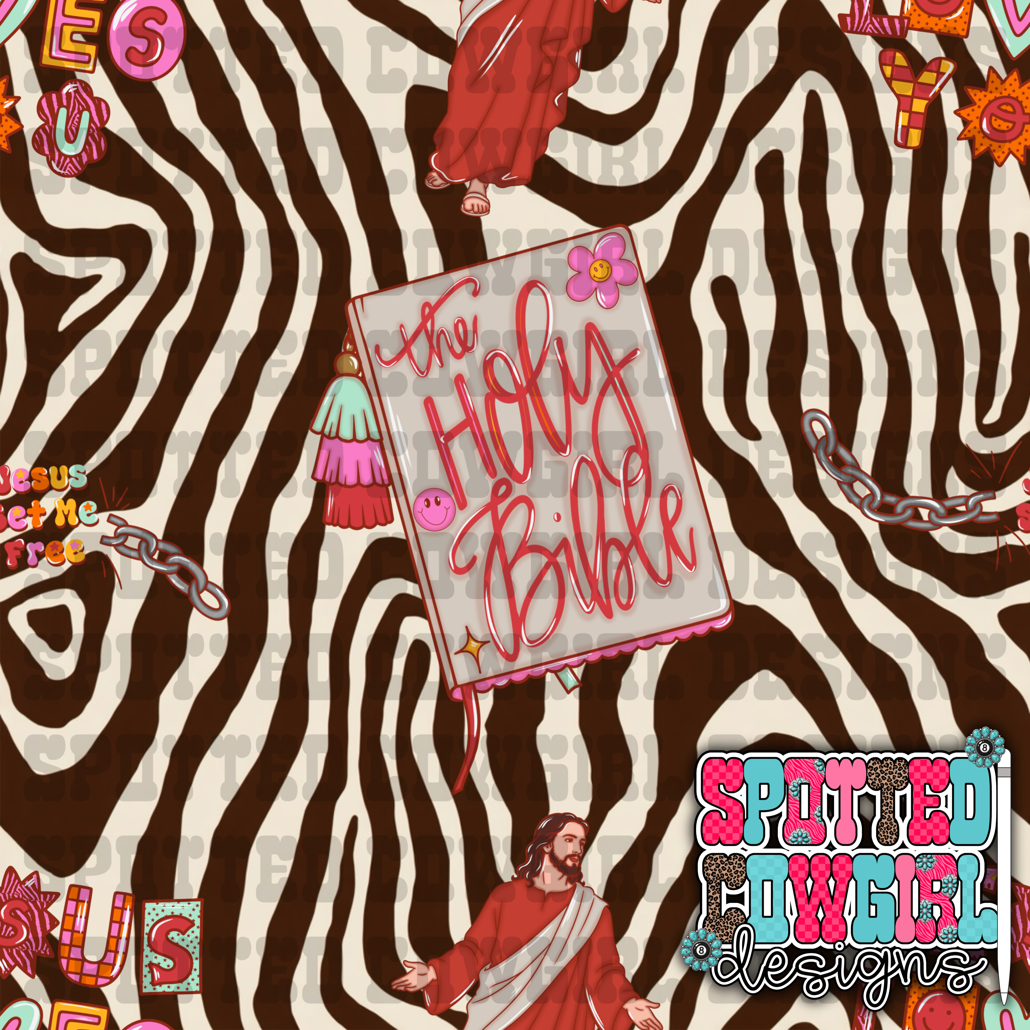 ZEBRA JESUS SEAMLESS - LIMITED